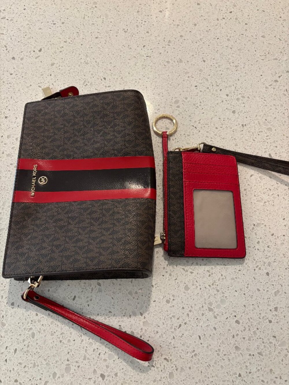 Michael Kors Wristlet and Card Wallet